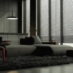 Woonkamer raamdecoratie